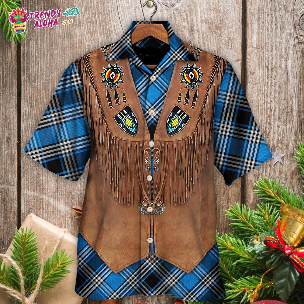 Christmas Santa Native American Jacket Hawaiian Shirt – Trendy Aloha