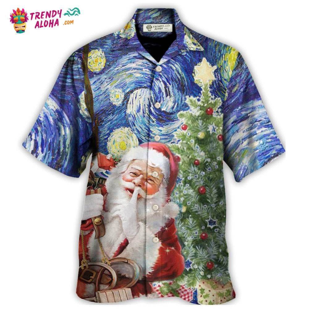 Christmas Shhhhh! It’S Secret Gift For You Hawaiian Shirt – Trendy Aloha Christmas Shhhhh! It’S Secret Gift For You Hawaiian Shirt – Trendy Aloha
