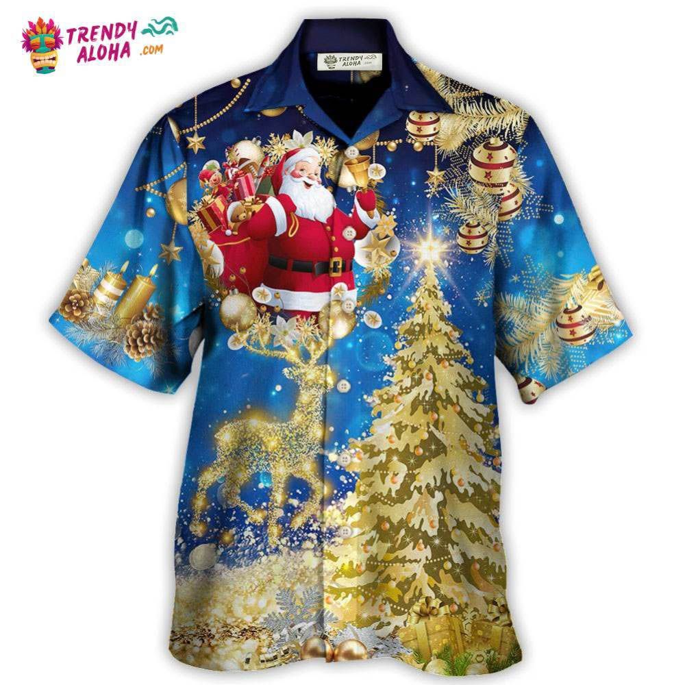 Christmas Tree Blue Style Hawaiian Shirt – Trendy Aloha Christmas Tree Blue Style Hawaiian Shirt – Trendy Aloha