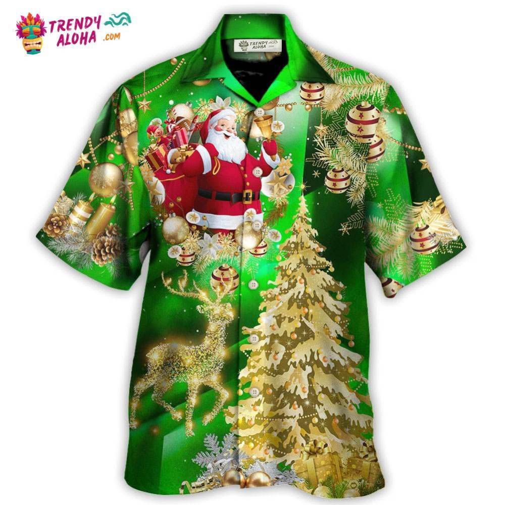 Christmas Tree Green Style Hawaiian Shirt – Trendy Aloha Christmas Tree Green Style Hawaiian Shirt – Trendy Aloha