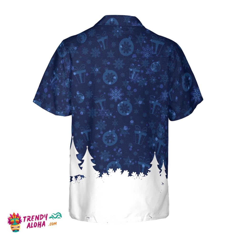 Christmas Tree Hawaiian Shirt, Christmas Shirts Short Sleeve Button Down Shirt For Men And Women