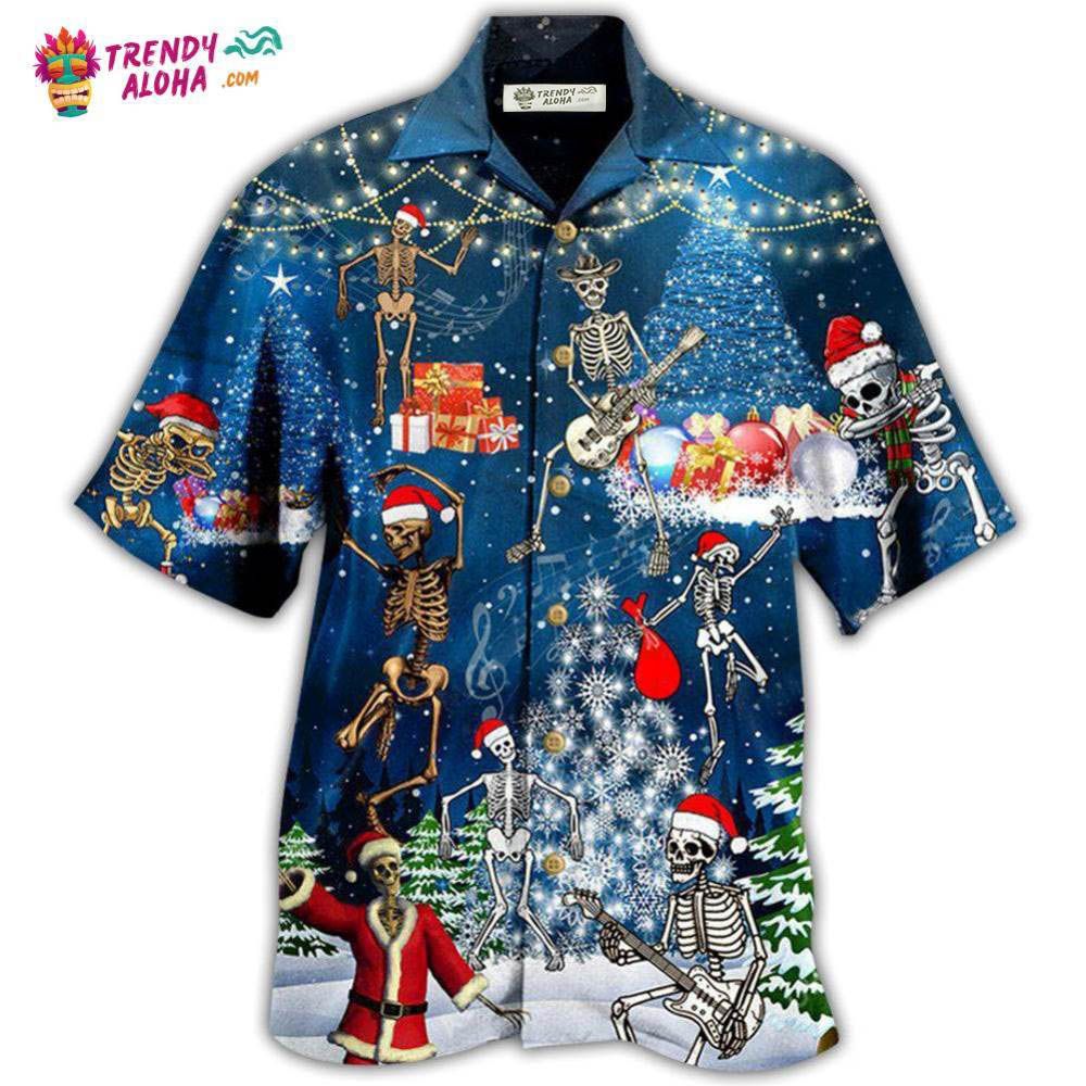 Christmas X-Raymas Skull Hawaiian Shirt – Trendy Aloha Christmas X-Raymas Skull Hawaiian Shirt – Trendy Aloha