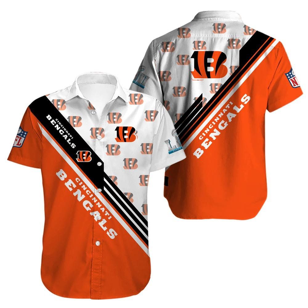 Cincinnati Bengals Limited Edition Hawaiian Shirt Trendy Aloha Design 02