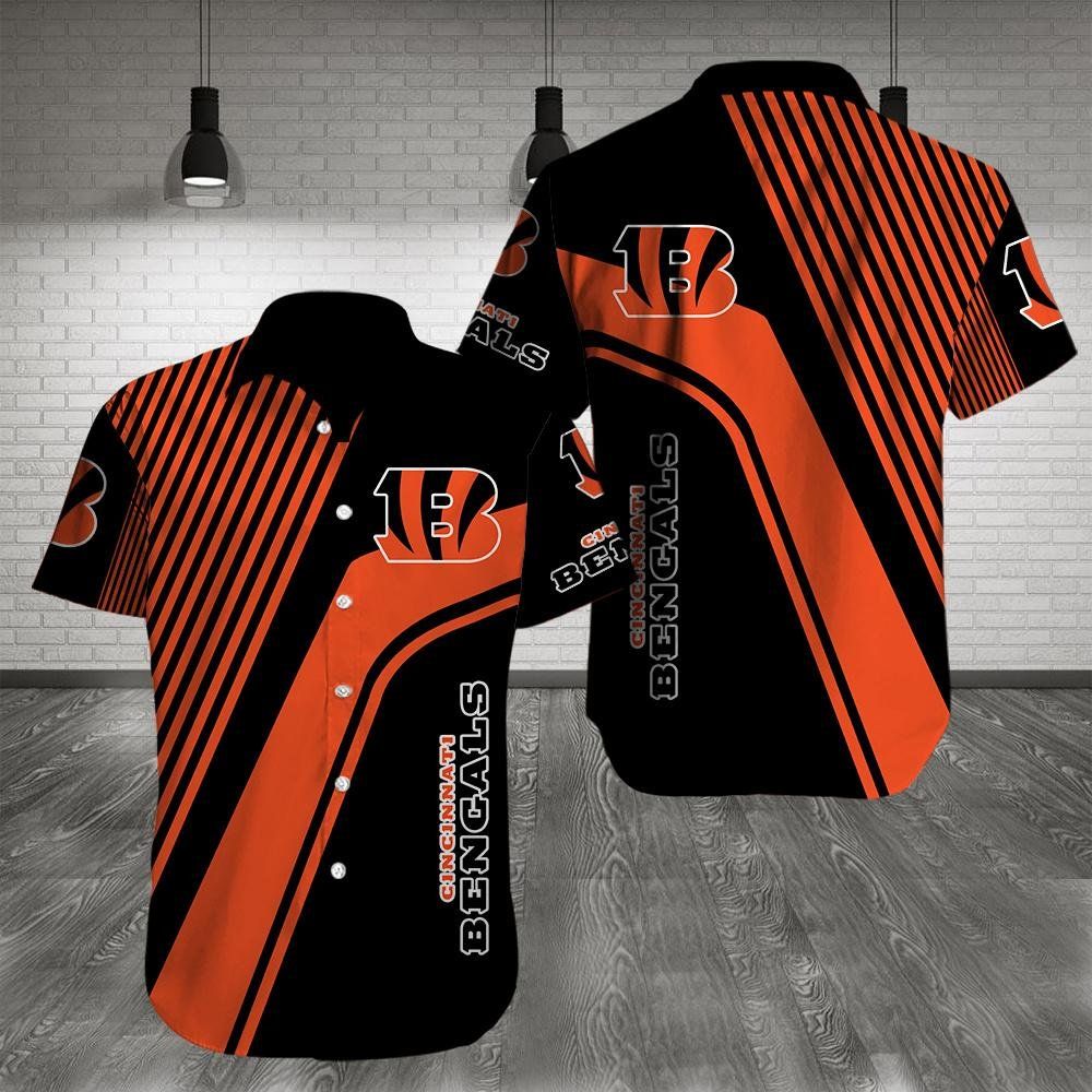 Cincinnati Bengals Limited Edition Hawaiian Shirt Trendy Aloha Design 07