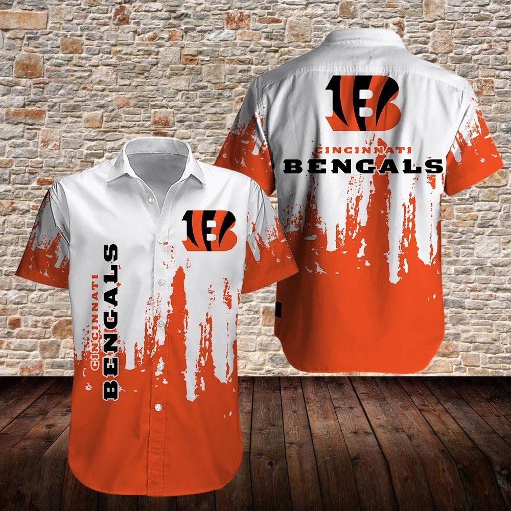 Cincinnati Bengals Limited Edition Hawaiian Shirt Trendy Aloha Design 08
