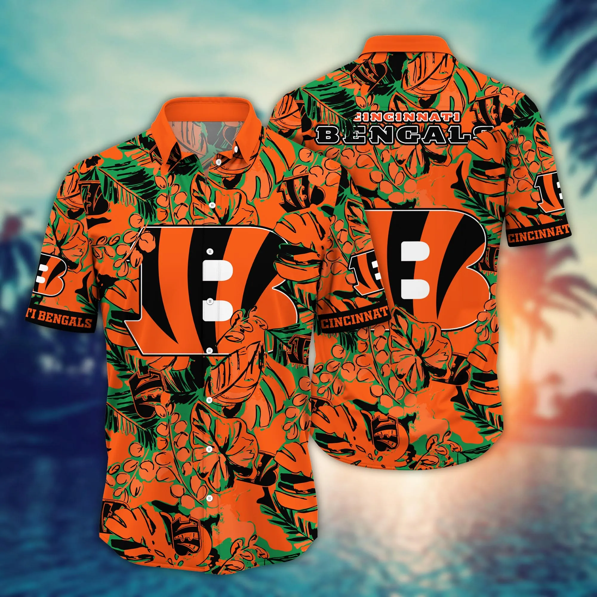 Cincinnati Bengals NFL Hawaiian Shirt Barbecues Aloha Shirt