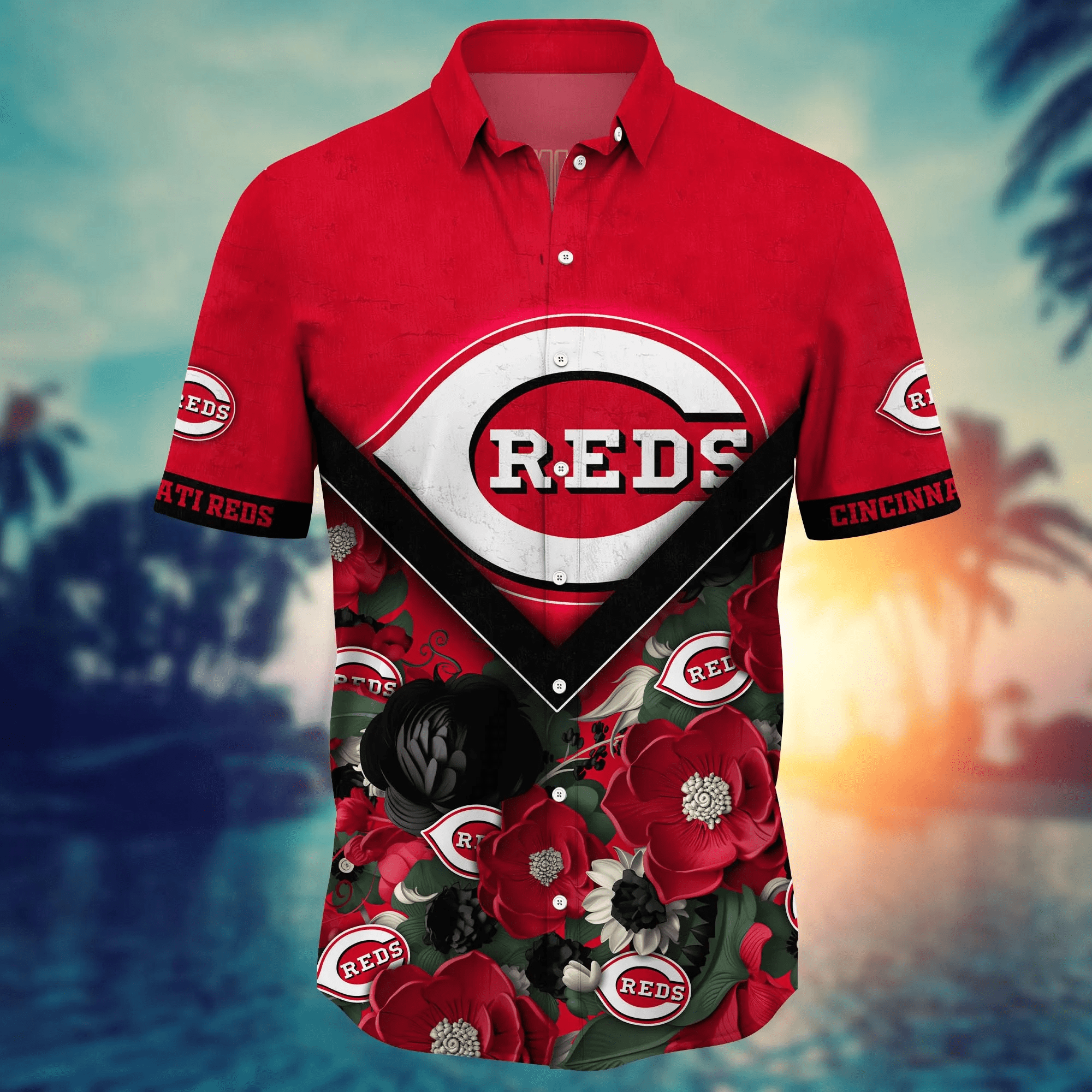 Cincinnati Reds MLB Hawaiian Shirt Custom Dry Season Aloha Shirt
