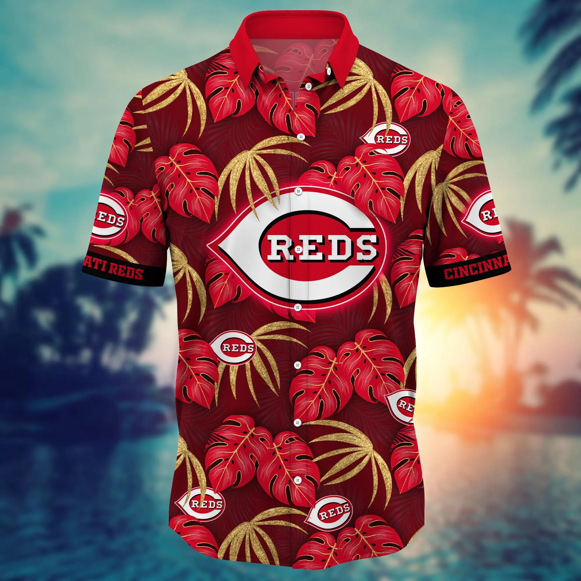 Cincinnati Reds MLB Hawaiian Shirt Daylight Aloha Shirt