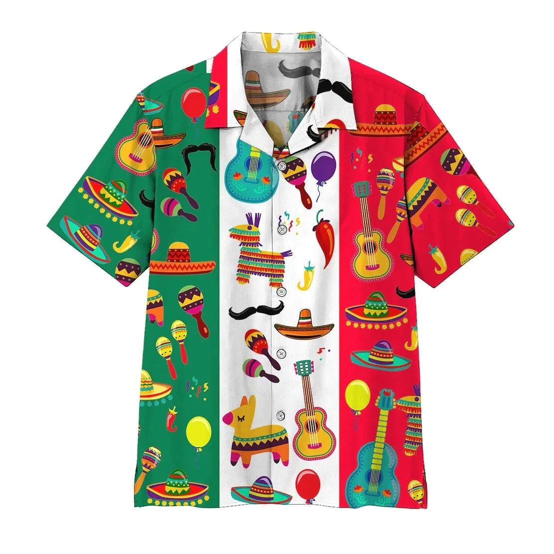 Cinco De Mayo Aloha Trendy Hawaiian Shirts For Men & For Women