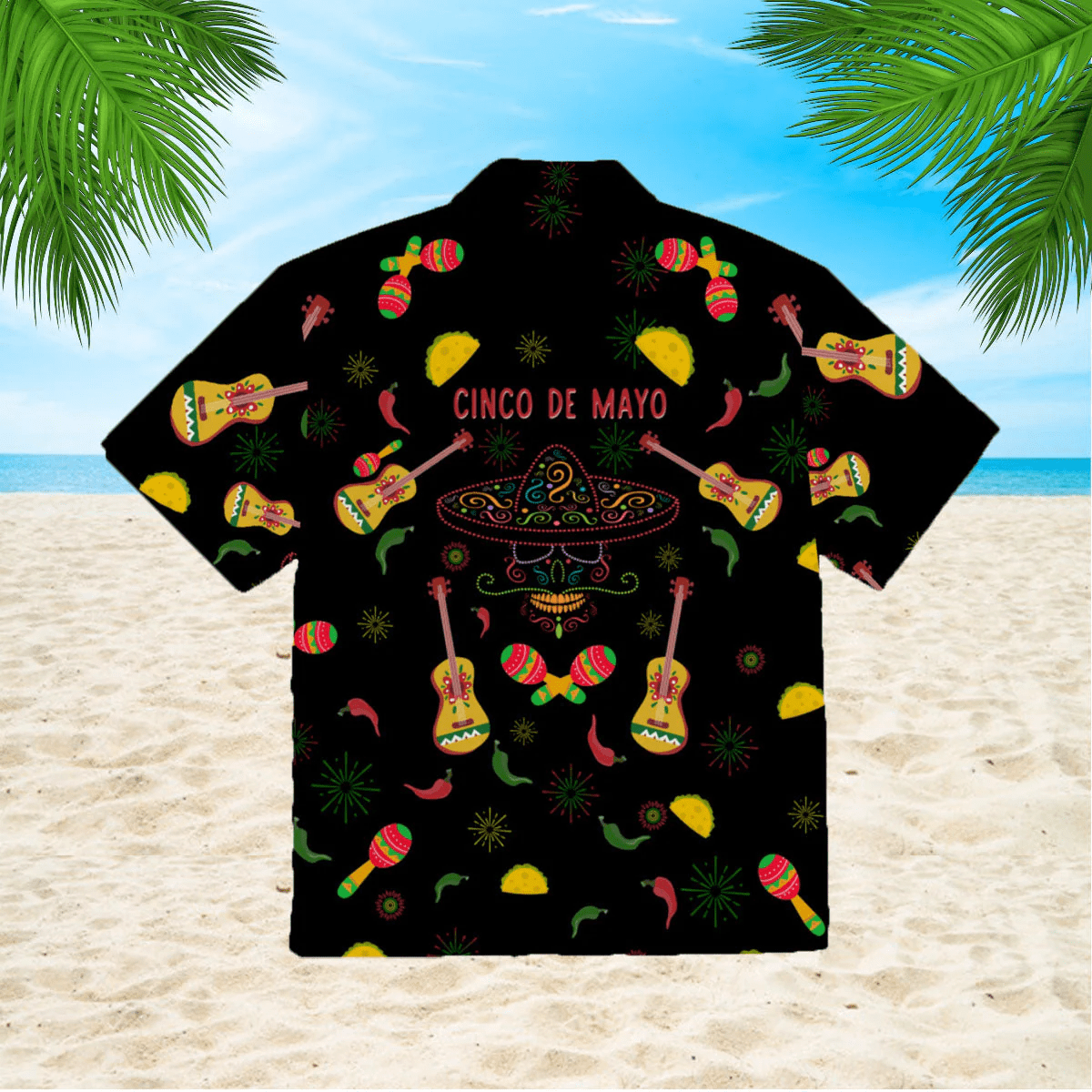 Cinco De Mayo Tacos Black Trendy Hawaiian Shirt  Aloha Shirt
