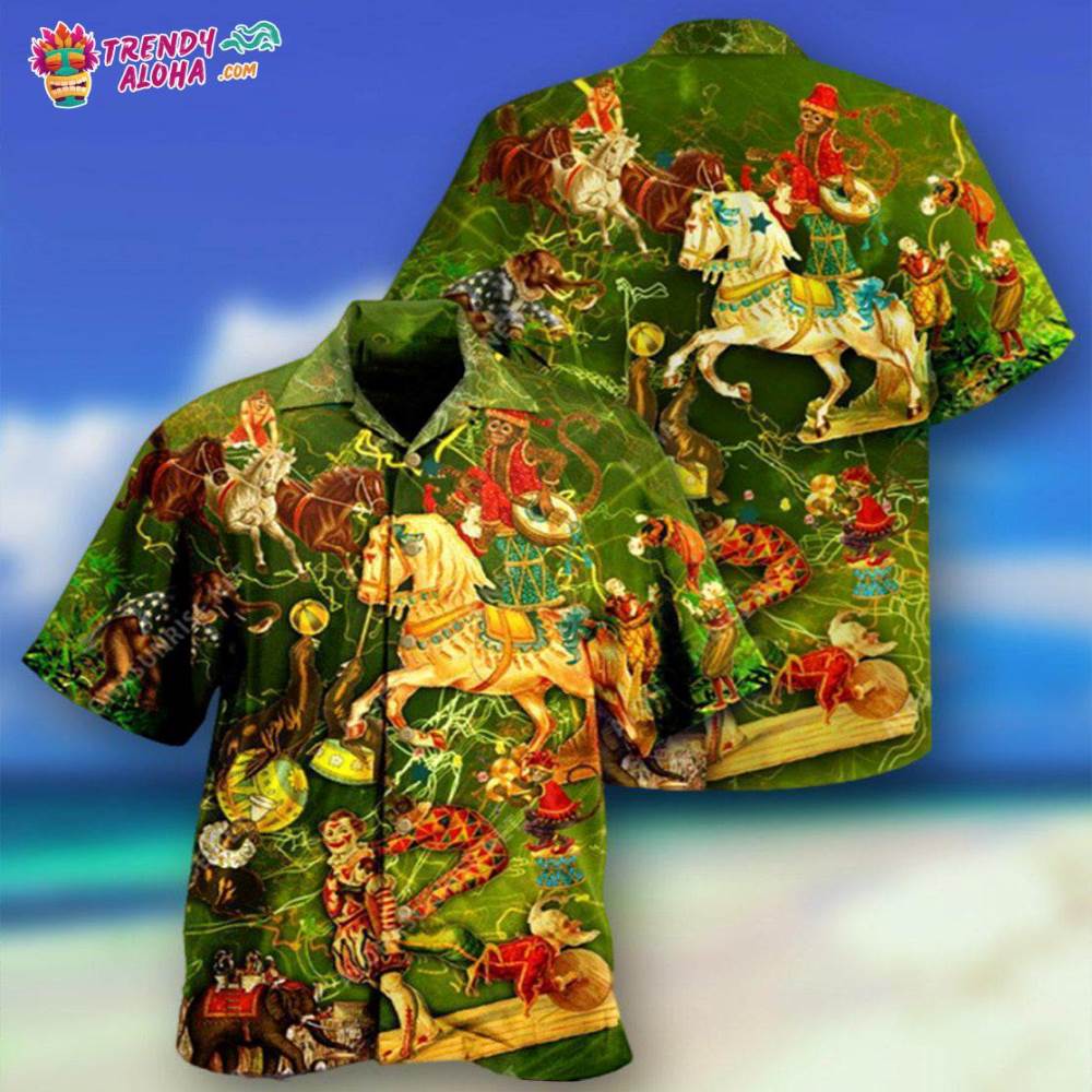 Circus Life Is Full Of Magical Moments Amazing Animal Hawaiian Shirt – Trendy Aloha