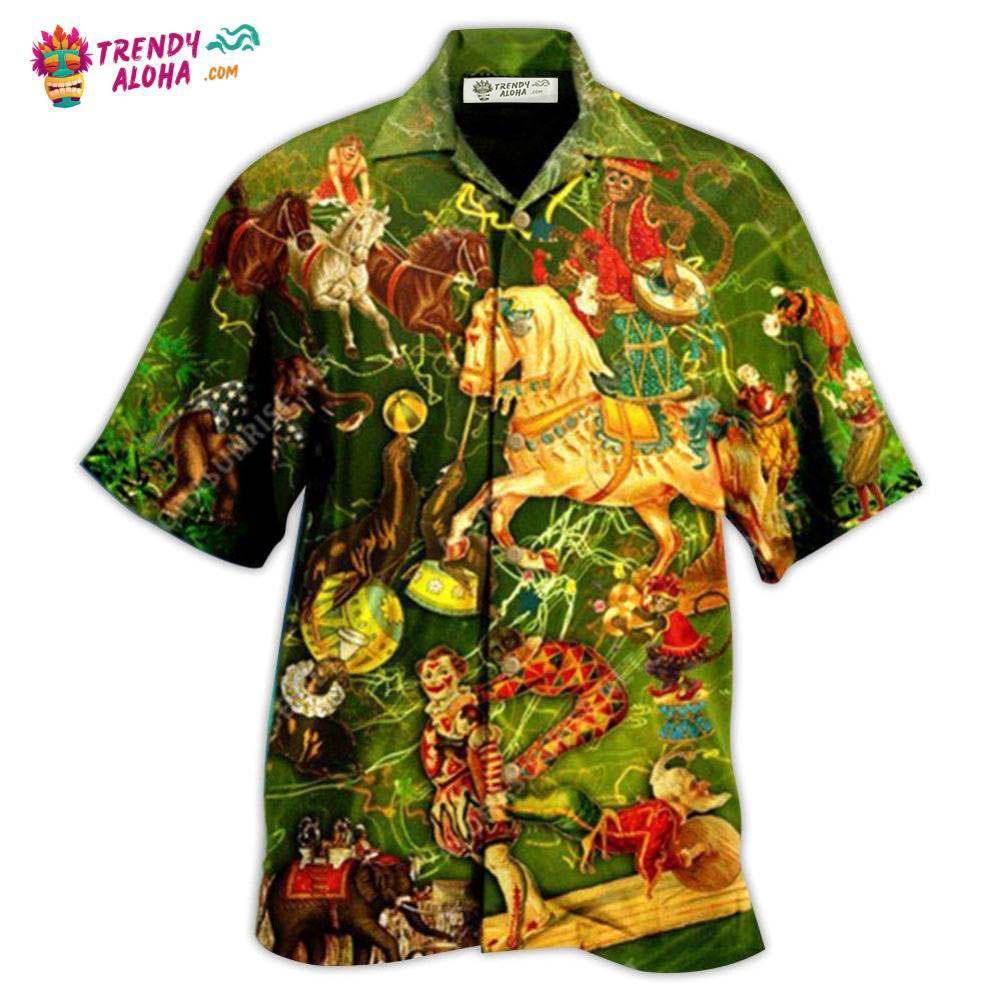 Circus Life Is Full Of Magical Moments Amazing Animal Hawaiian Shirt – Trendy Aloha
