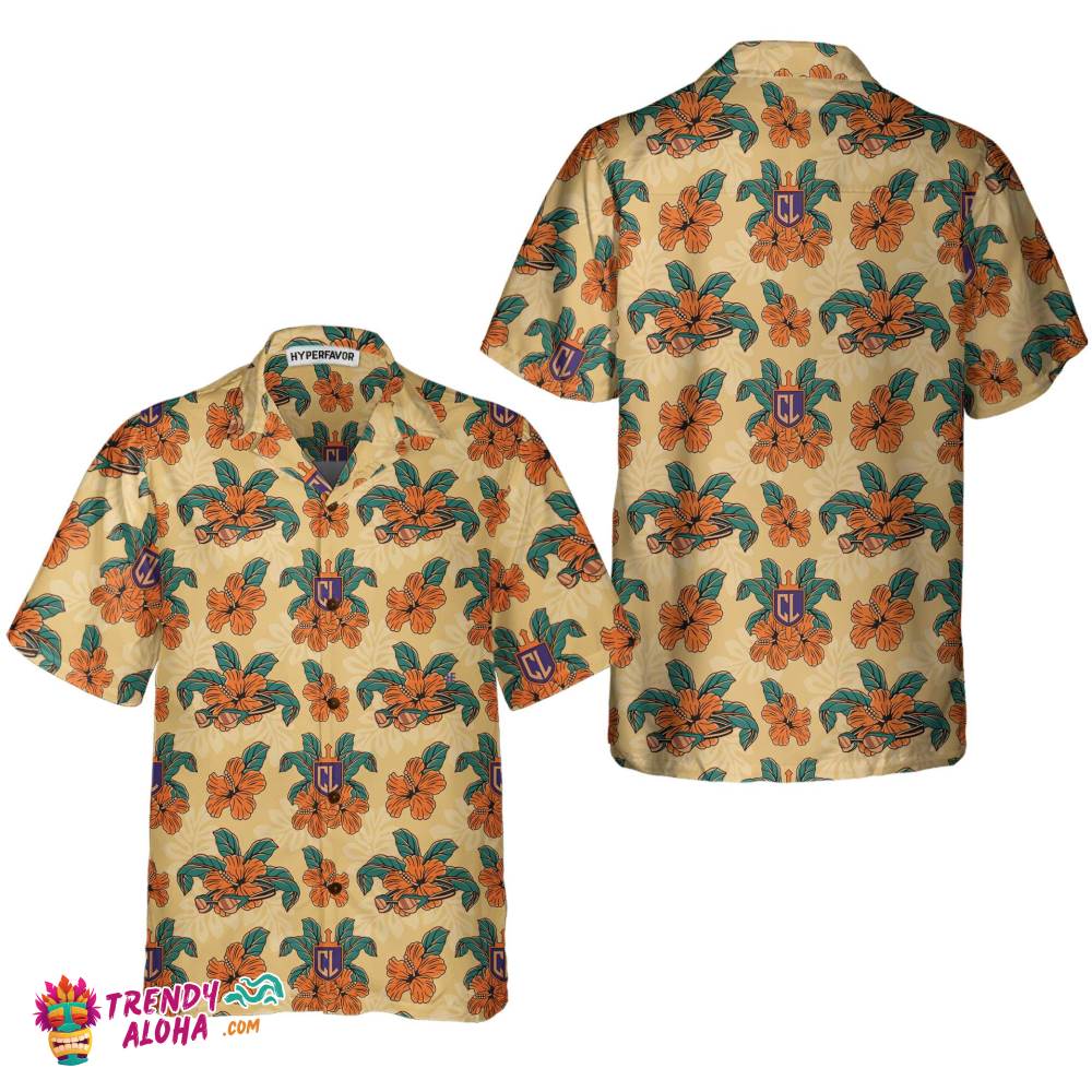 Cl Tropical Floral Hawaiian Shirt Cl Tropical Floral Hawaiian Shirt