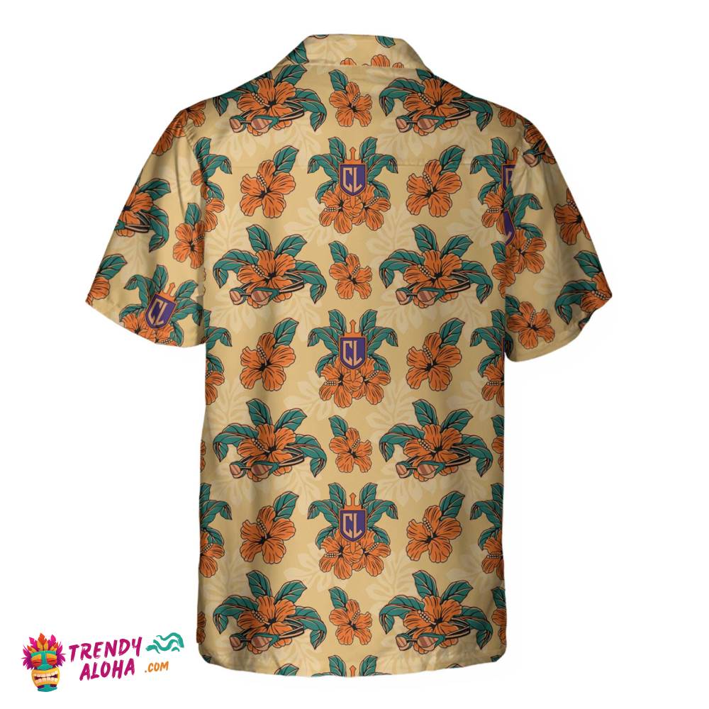 Cl Tropical Floral Hawaiian Shirt
