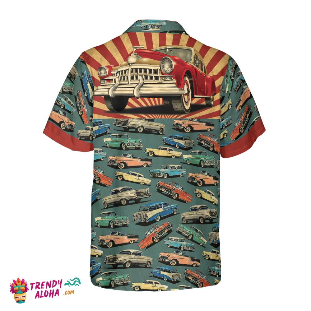Classic Vintage Car Hawaiian Shirt