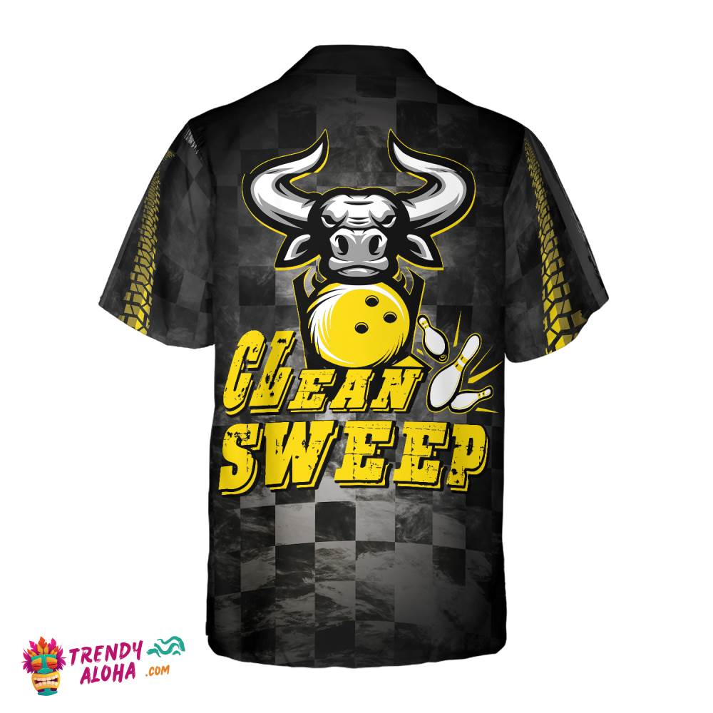 Clean Sweep Bowling Bull Hawaiian Shirt