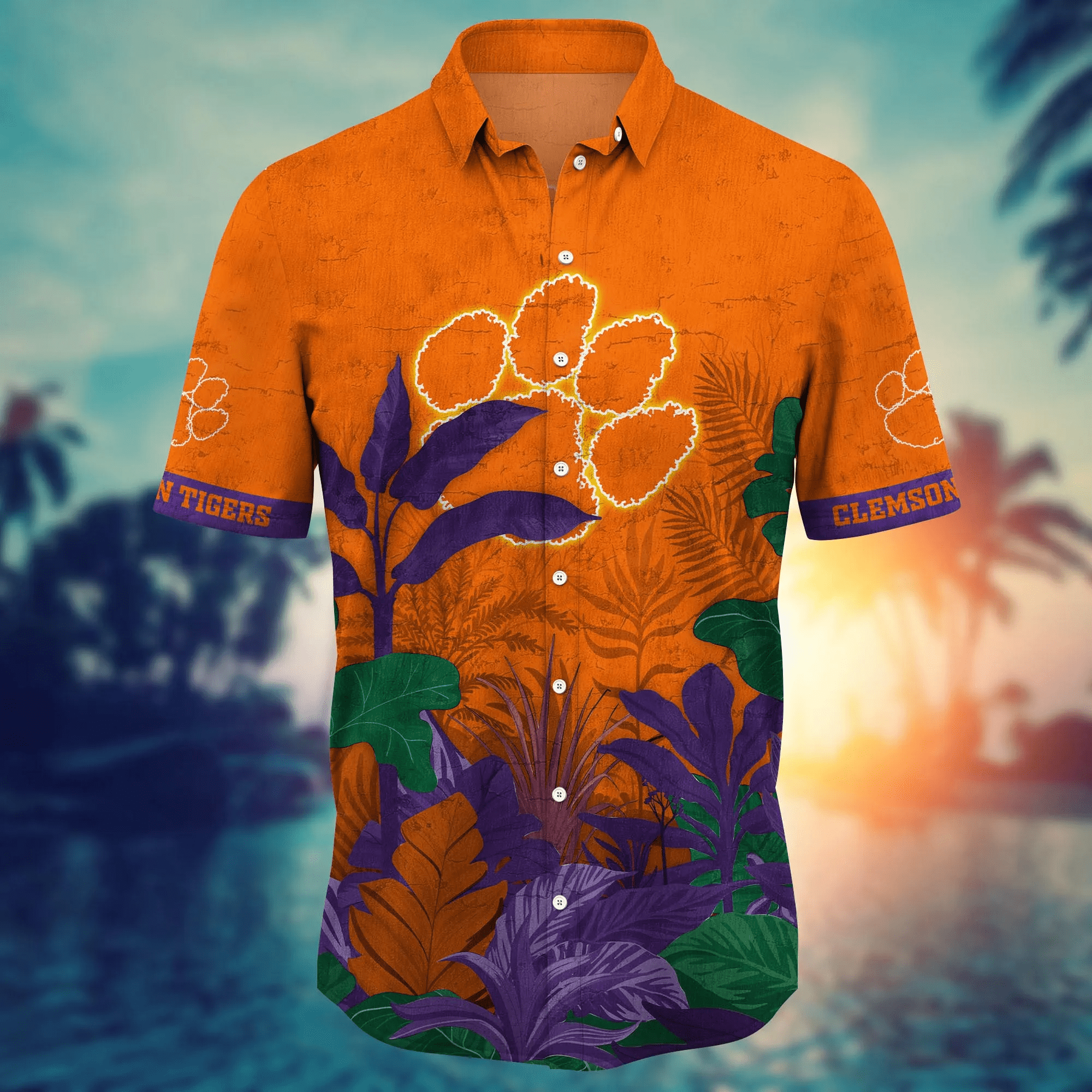 Clemson Tigers NCAA Hawaiian Shirt August Aloha Shirt