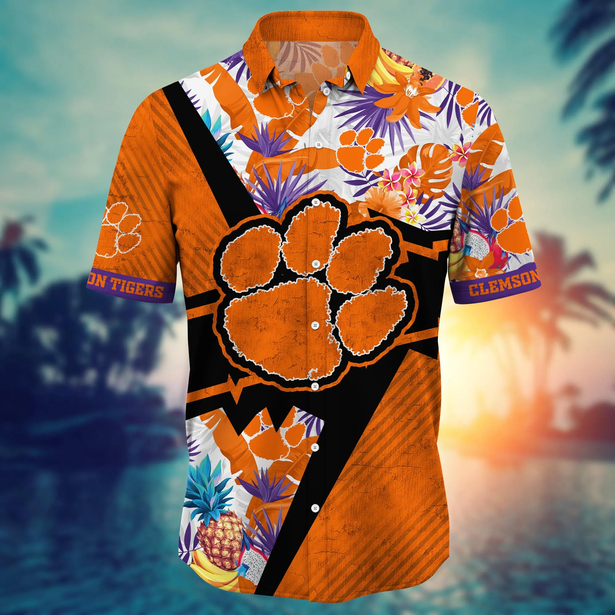 Clemson Tigers NCAA Hawaiian Shirt Warmth Aloha Shirt