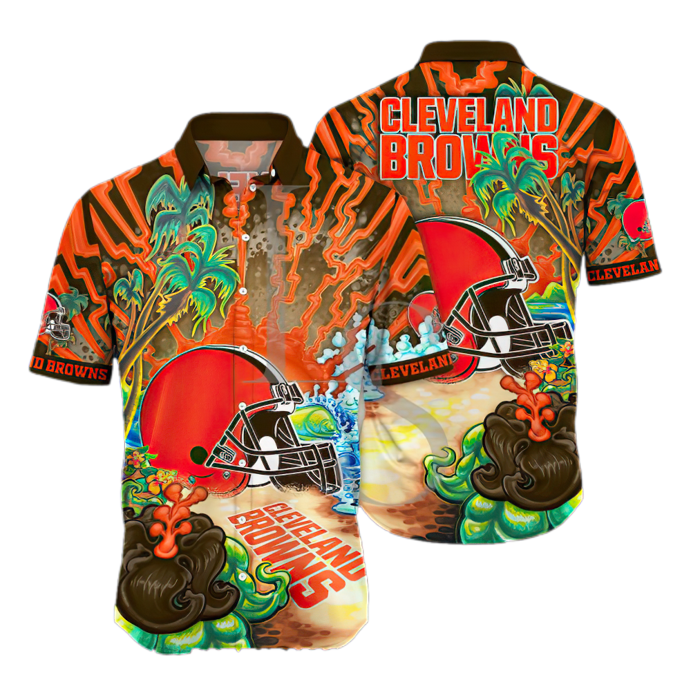 Cleveland Browns Aloha Island Unisex Hawaiian Shirt