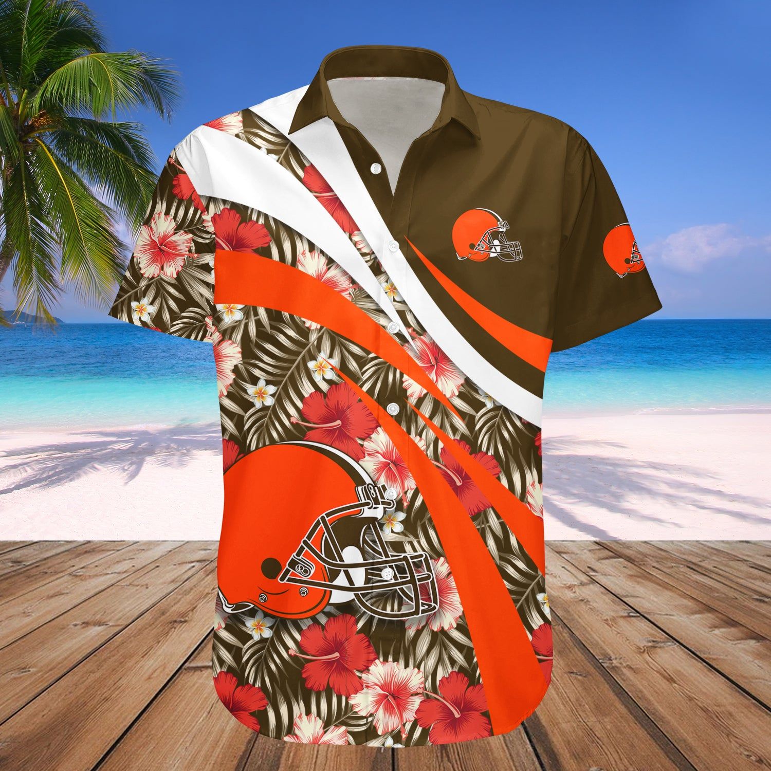 Cleveland Browns Hawaii Shirt Hibiscus Sport Style – NFL