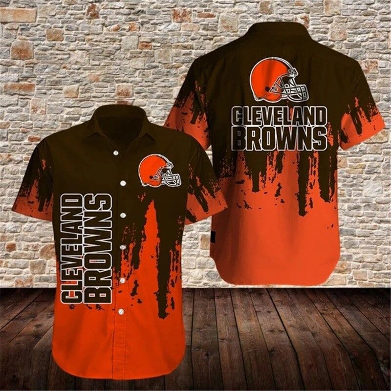 Cleveland Browns Hawaiian Shirt Grunge Style Hot Trending – NFL