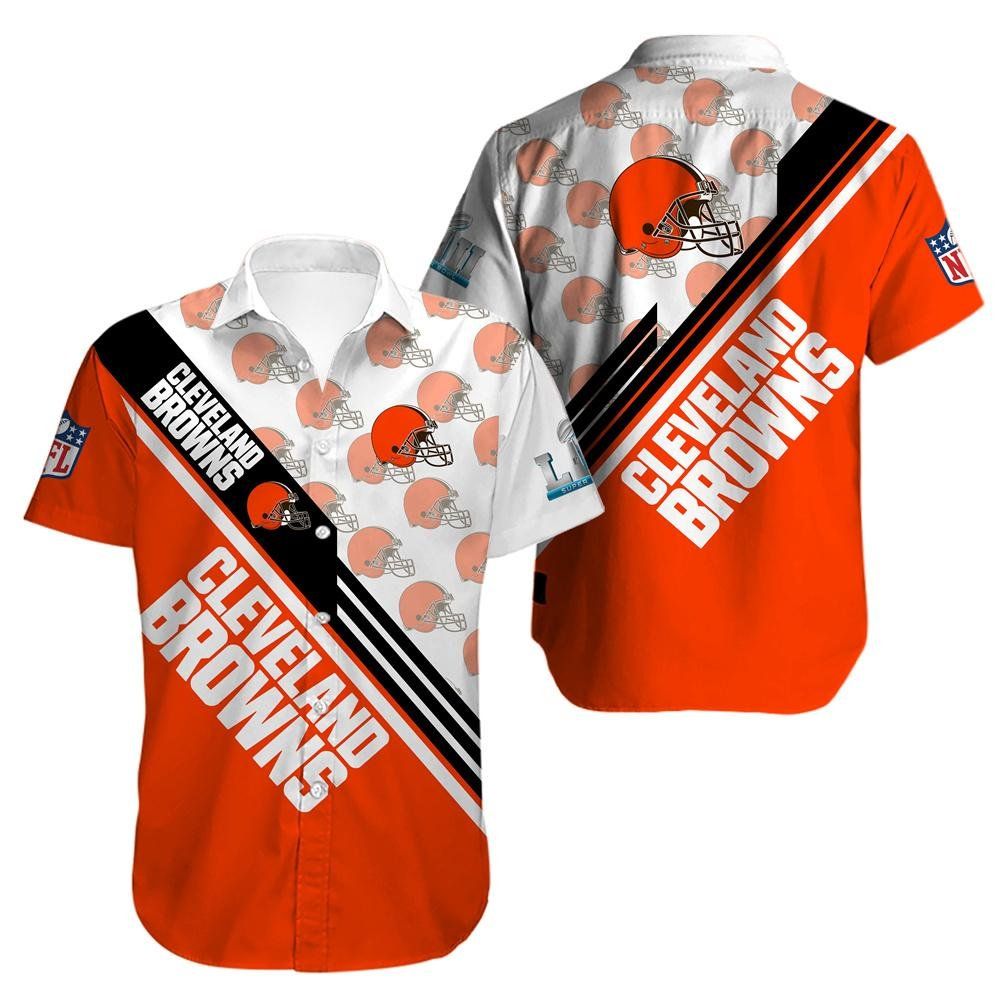 Cleveland Browns Limited Edition Hawaiian Shirt Trendy Aloha Design 01