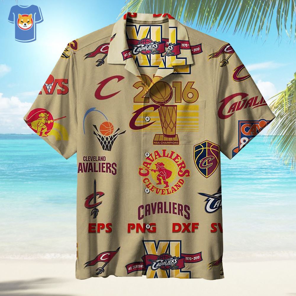 Cleveland Cavaliers Vintage Fans Gift Logo Sport Lover Hawaiian Shirt