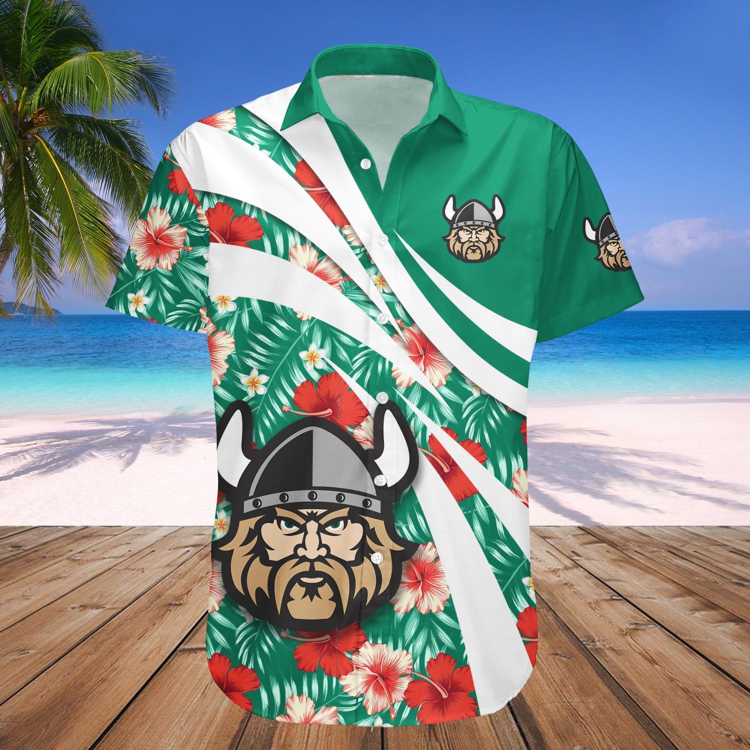 Cleveland State Vikings Hawaii Shirt Hibiscus Sport Style – NCAA