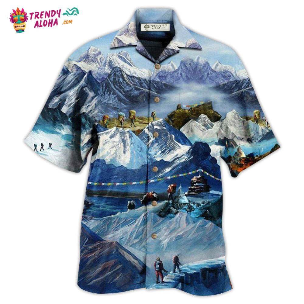 Climb The Snow Mountains Are Calling I Must Go Hawaiian Shirt – Trendy Aloha Climb The Snow Mountains Are Calling I Must Go Hawaiian Shirt – Trendy Aloha