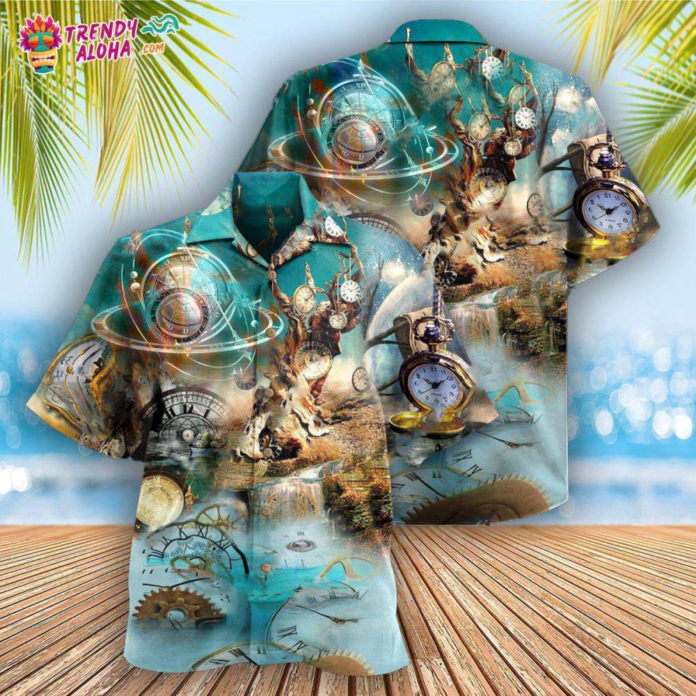Clock If Not Now When Clock Ring Hawaiian Shirt – Trendy Aloha