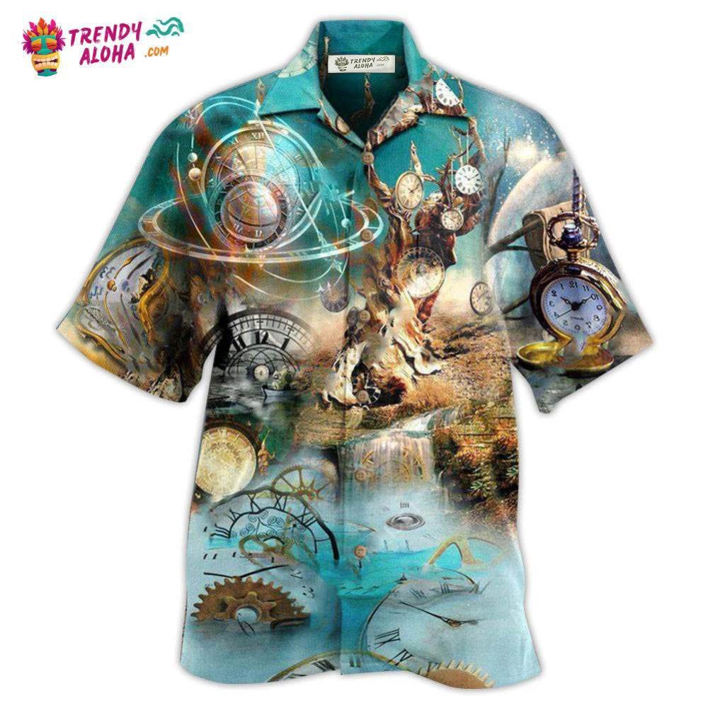 Clock If Not Now When Clock Ring Hawaiian Shirt – Trendy Aloha Clock If Not Now When Clock Ring Hawaiian Shirt – Trendy Aloha