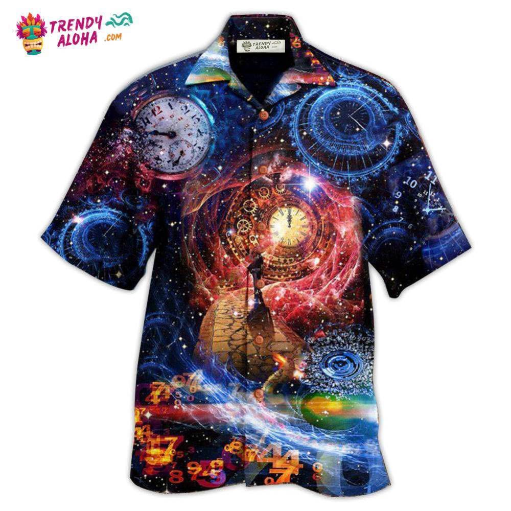 Clock Let’S Get Back To The Future Cause Time Flies Quickly Hawaiian Shirt – Trendy Aloha Clock Let’S Get Back To The Future Cause Time Flies Quickly Hawaiian Shirt – Trendy Aloha