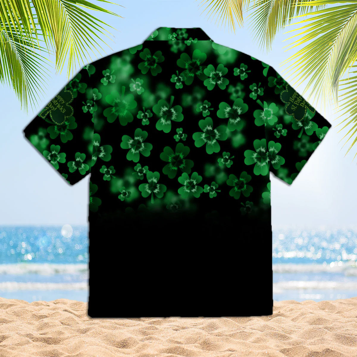 Clover Happy St Patricks Day Trendy Hawaiian Shirt  Aloha Shirt