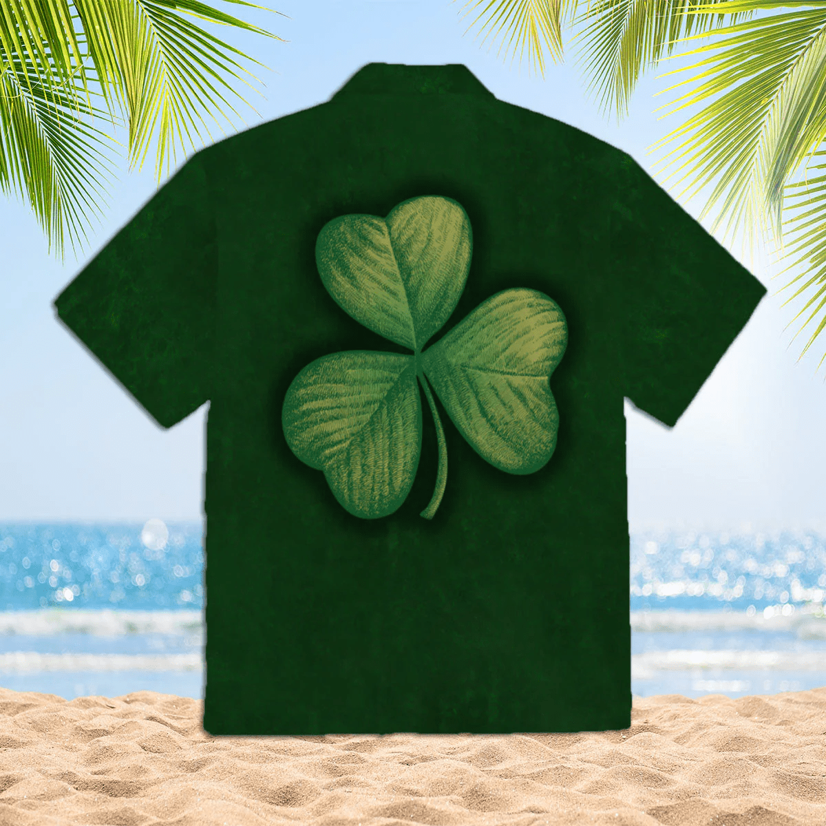 Clover Irish Stpatrick Day Trendy Hawaiian Shirt  Aloha Shirt