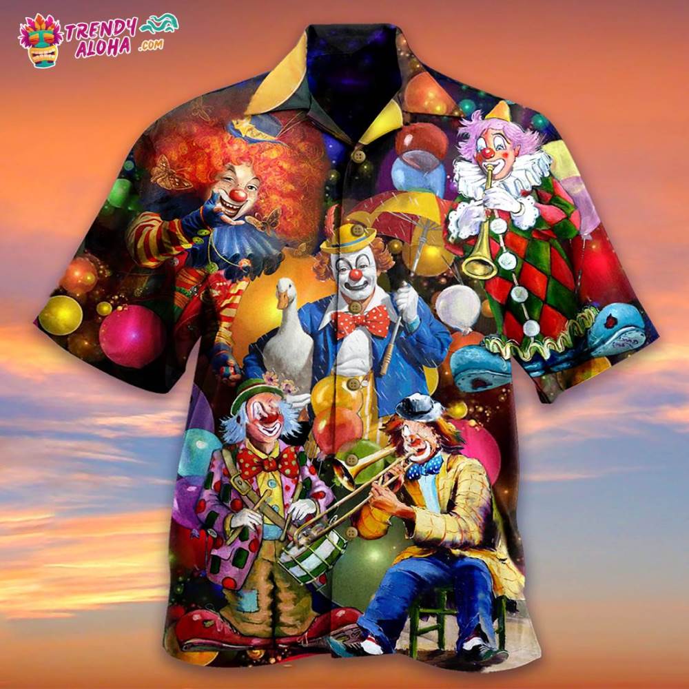 Clown Happiness Hawaiian Shirt – Trendy Aloha