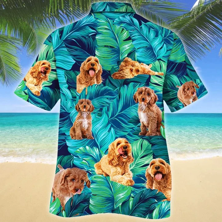 Colorful Palm Tree Hawaiian Print Men's Sweatshirt