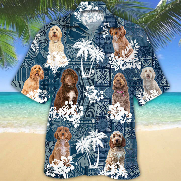 Cockapoo Trendy Hawaiian Shirt, Dog Summer Aloha Trendy Hawaiian Shirt For Men, Women