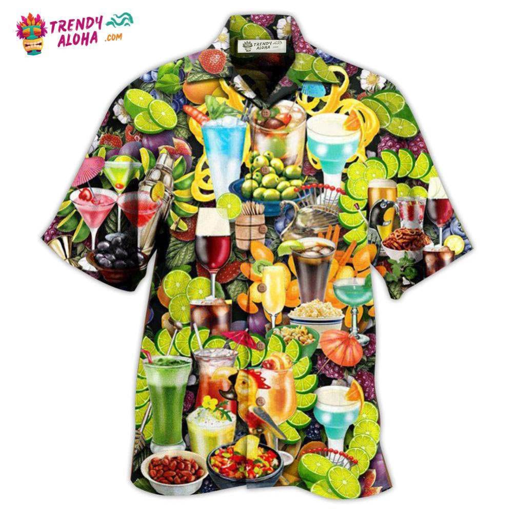 Cocktail All You Need Is Fruit Cocktail Hawaiian Shirt – Trendy Aloha