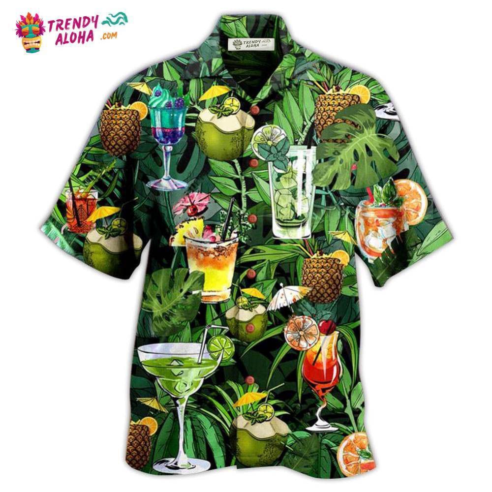 Cocktail And Fruit Hello Summer Hawaiian Shirt – Trendy Aloha Cocktail And Fruit Hello Summer Hawaiian Shirt – Trendy Aloha