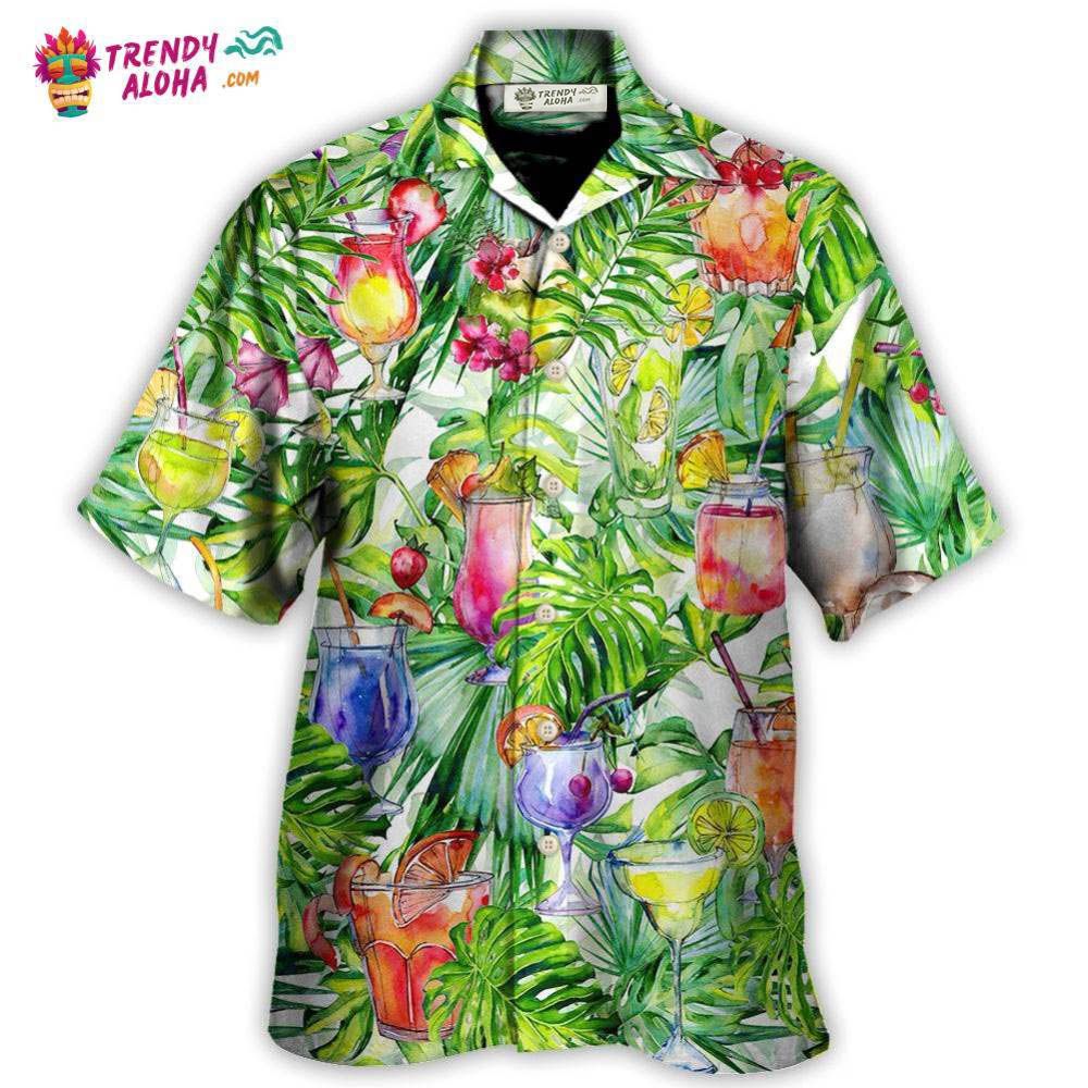 Cocktail Beach Drinks Bar Party Hawaiian Shirt – Trendy Aloha Cocktail Beach Drinks Bar Party Hawaiian Shirt – Trendy Aloha