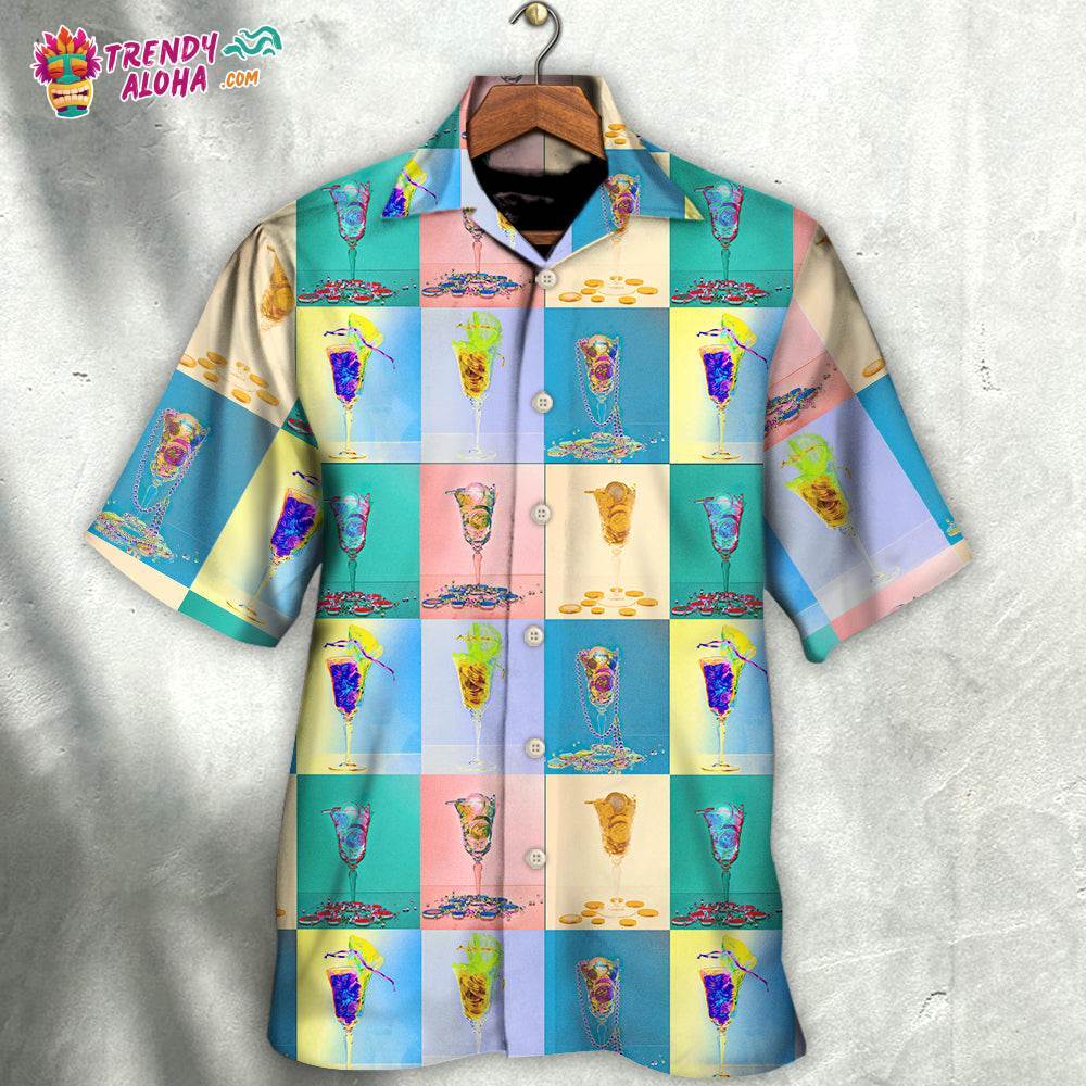 Cocktail Classy For A Night Hawaiian Shirt – Trendy Aloha