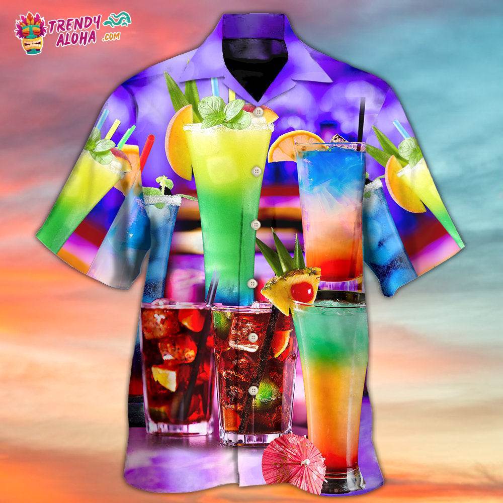 Cocktail For You Bartender Drinking Bar Hawaiian Shirt – Trendy Aloha
