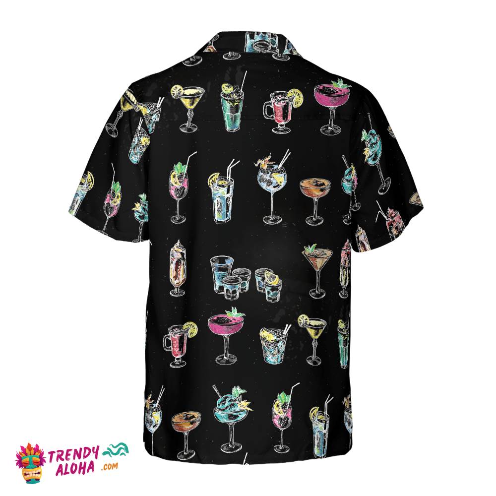 Cocktail For You Bartender Hawaiian Shirt