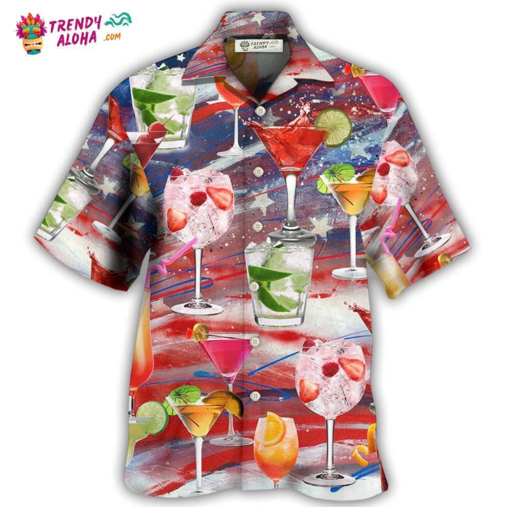 Cocktail Independence Day Let’S Drink Cocktail On This Day Hawaiian Shirt – Trendy Aloha Cocktail Independence Day Let’S Drink Cocktail On This Day Hawaiian Shirt – Trendy Aloha