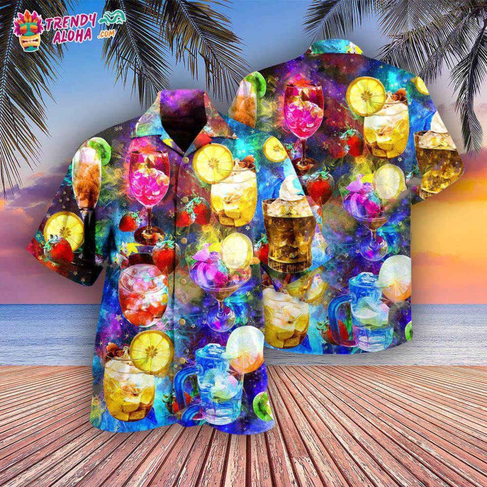 Cocktail Life Is A Crazy Mixture Of Cocktail Hawaiian Shirt – Trendy Aloha