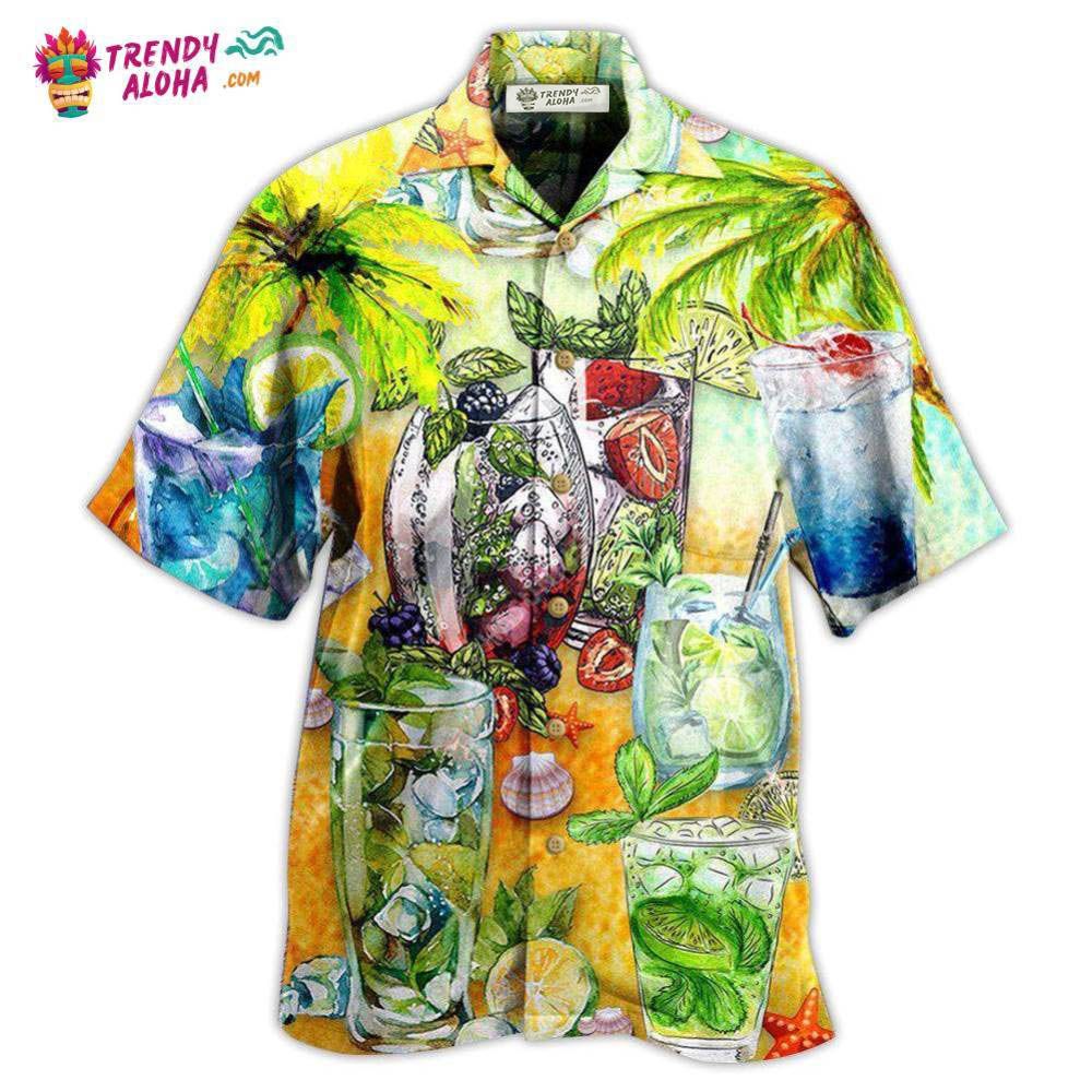 Cocktail Mojito Gives Summer Vibe Hawaiian Shirt – Trendy Aloha Cocktail Mojito Gives Summer Vibe Hawaiian Shirt – Trendy Aloha