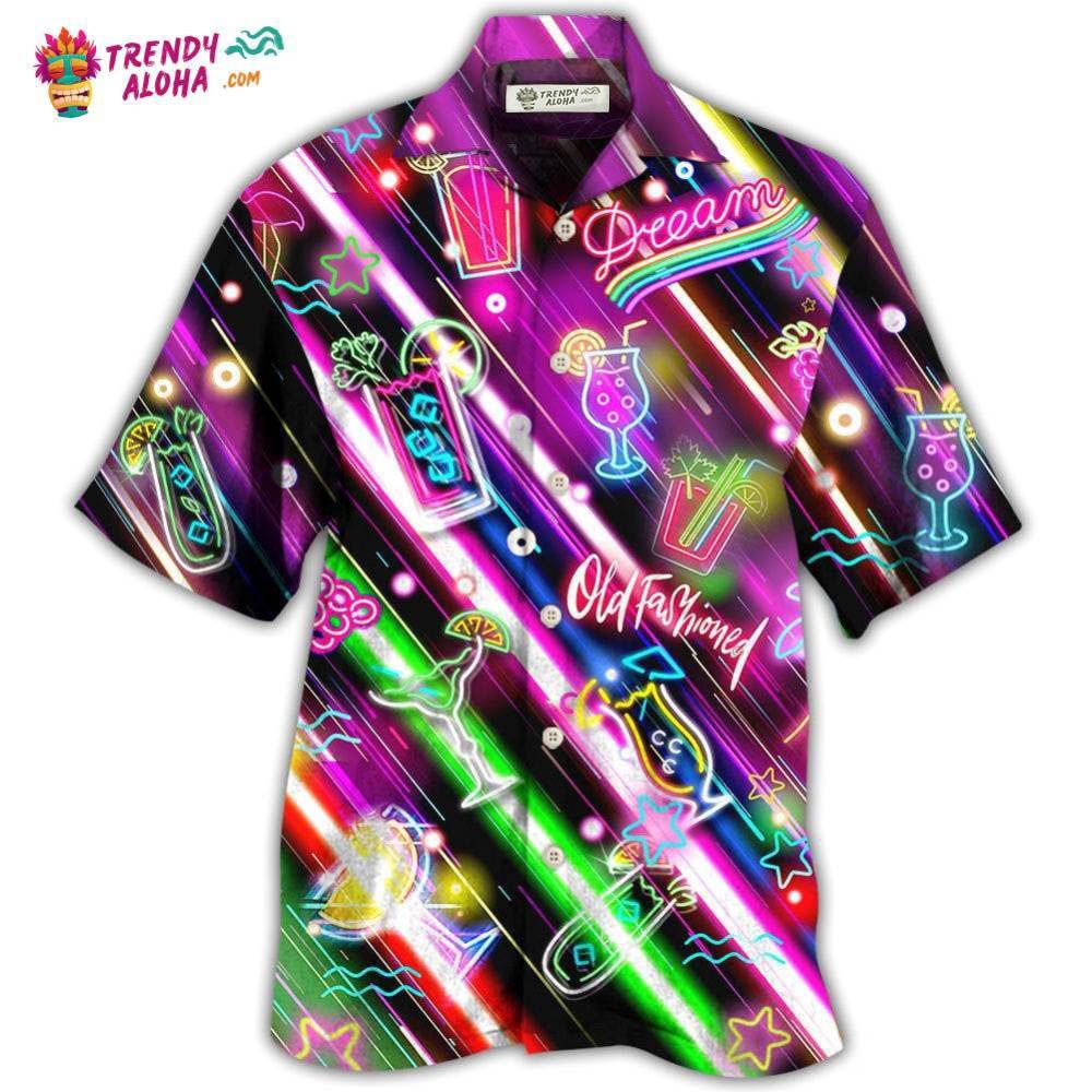 Cocktail Old Fashioned Happy Hour Stunning Style Hawaiian Shirt – Trendy Aloha Cocktail Old Fashioned Happy Hour Stunning Style Hawaiian Shirt – Trendy Aloha