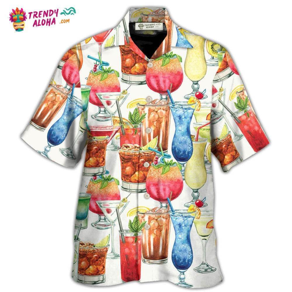 Cocktail Packed Born To Drink Hawaiian Shirt – Trendy Aloha Cocktail Packed Born To Drink Hawaiian Shirt – Trendy Aloha