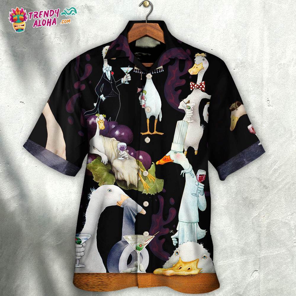 Cocktail Shut The Duck Up Hawaiian Shirt – Trendy Aloha
