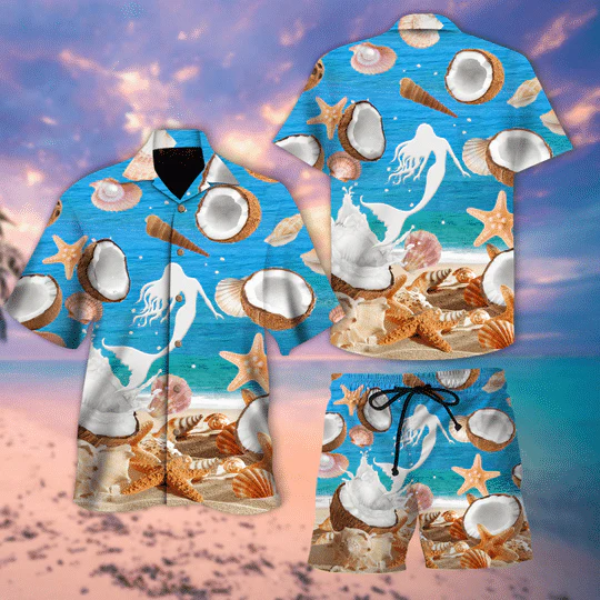 Coconut Craze Expressed in This Tropical Hawaiian Shirt